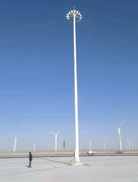 瓜州高速路服务区玉门高杆灯项目