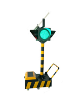 玉门太阳能移动信号灯